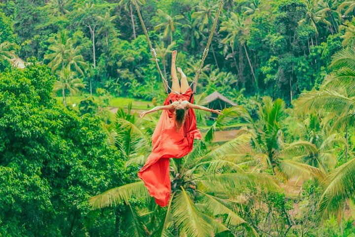 Bali Jungle Swing Experience Full Activity