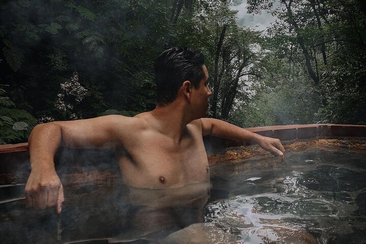 Natural Hot Springs Experience and visit an Authentic Mayan Market