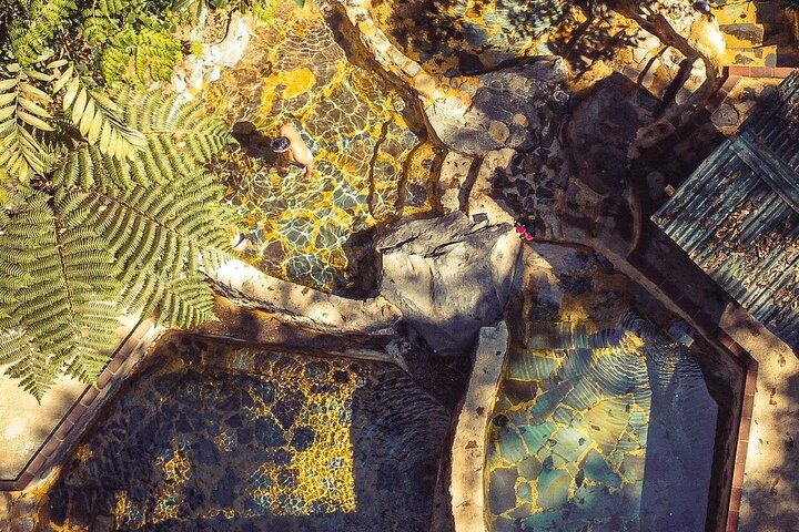 Natural Hot Springs Experience and visit an Authentic Mayan Market
