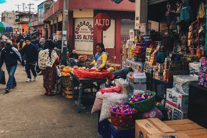 Iconic Yellow Church + Mayan Market + Small Town: Cultural Tour