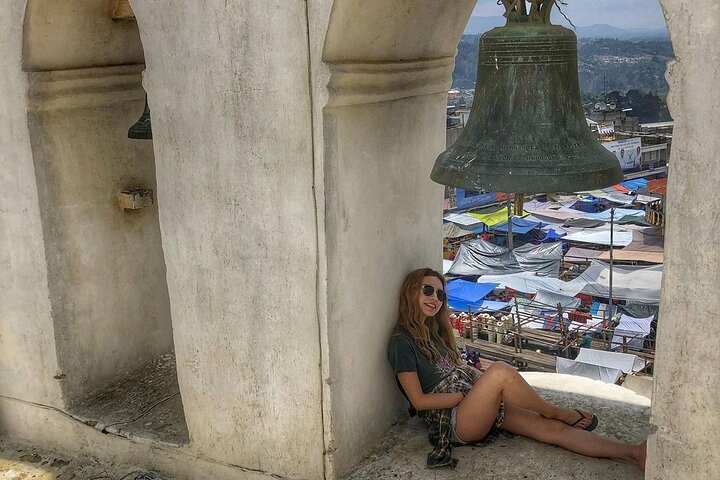 Iconic Yellow Church + Mayan Market + Small Town: Cultural Tour