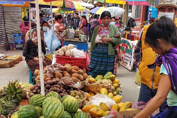 Iconic Yellow Church + Mayan Market + Small Town: Cultural Tour