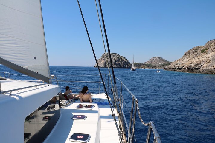 Catamaran Cruises Rhodes - 6 Hours Day Cruise ALL INCLUSIVE