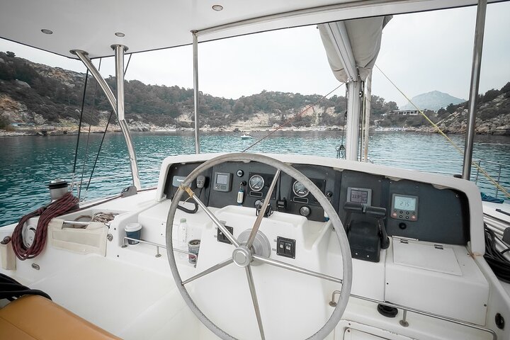 Catamaran Cruises Rhodes - 6 Hours Day Cruise ALL INCLUSIVE