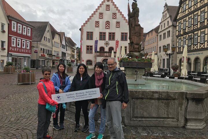 Minibus-Tour von Frankfurt (Main) to Rothenburg (Tauber)