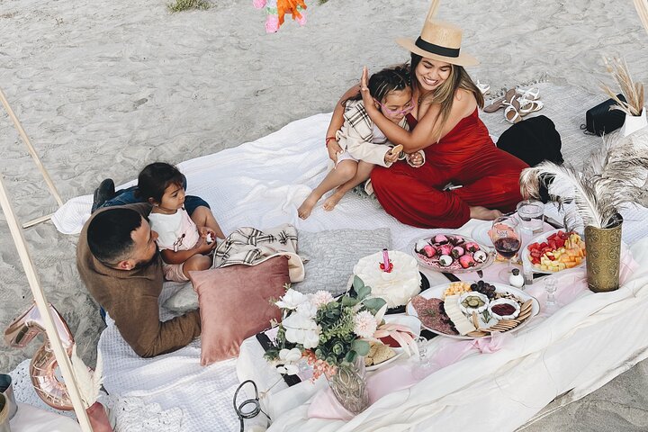 Romantic Picnic by the beach