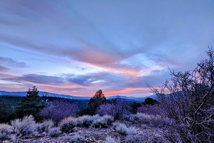 Guided Hiking Tour in Big Bear with Sunset Champagne toast on Private Dock