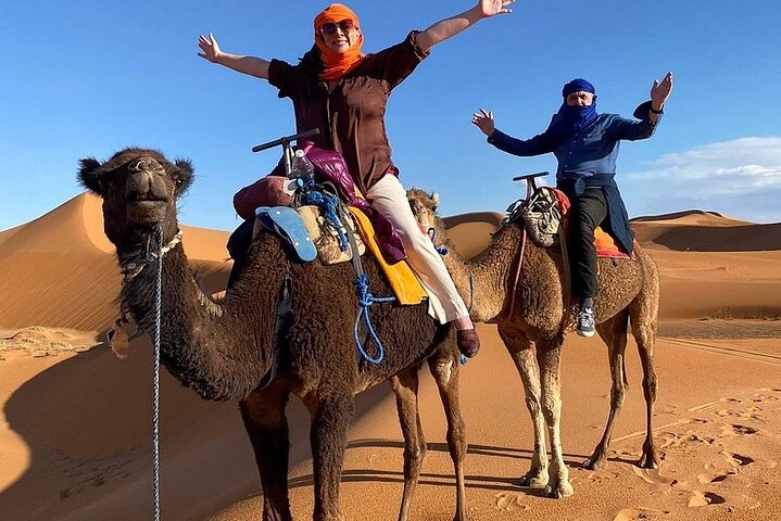 Night In Erg chebbi Desert Departing From Erfoud, Camel Trekking