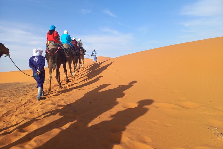 Night In Erg chebbi Desert Departing From Erfoud, Camel Trekking