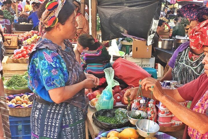 Natural Hot Springs Experience and visit an Authentic Mayan Market