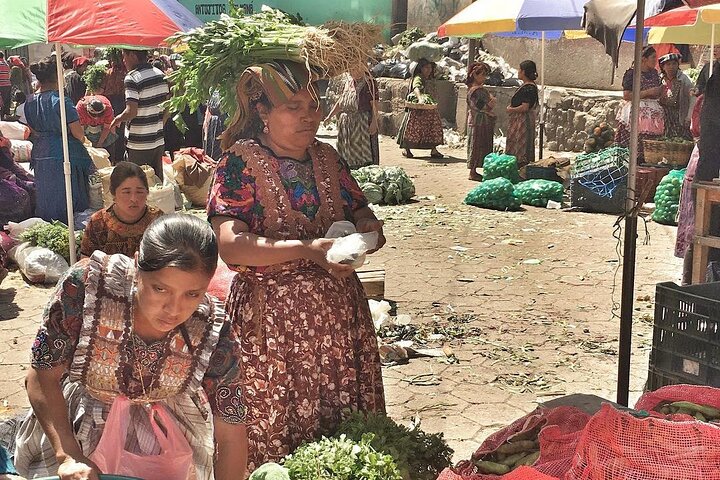 Natural Hot Springs Experience and visit an Authentic Mayan Market