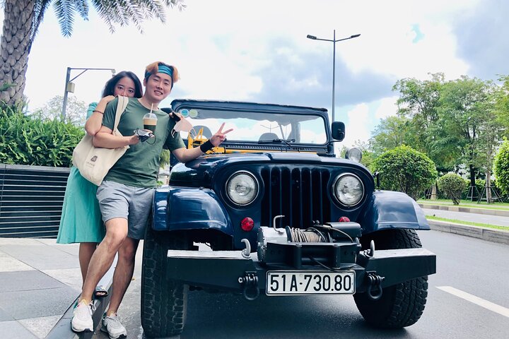 Ho Chi Minh City Private Half-Day Tour by U.S Army Jeep