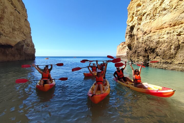Benagil: Caves, Beaches, and Secret Spots Guided Kayak Tour