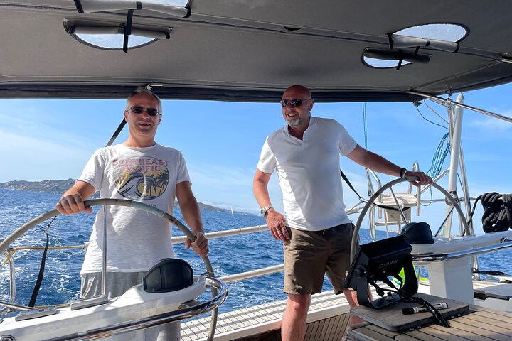 La Maddalena Archipelago Sailing Tour with Lunch from Palau