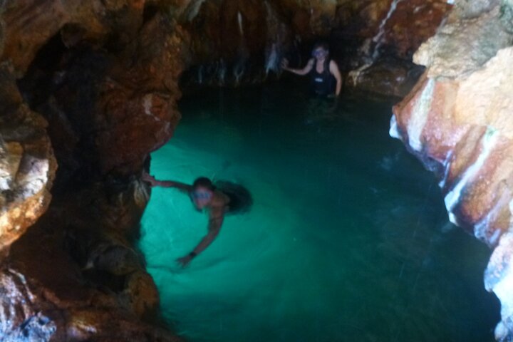 Private Tour explore Vulcano Island by Kayak & Coasteering
