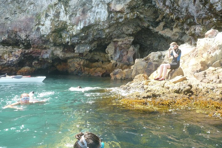 Private Tour explore Vulcano Island by Kayak & Coasteering