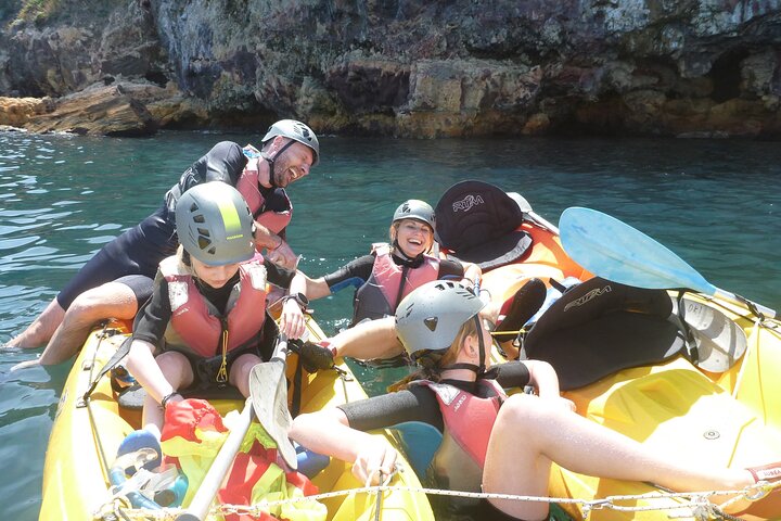 Private Tour explore Vulcano Island by Kayak & Coasteering