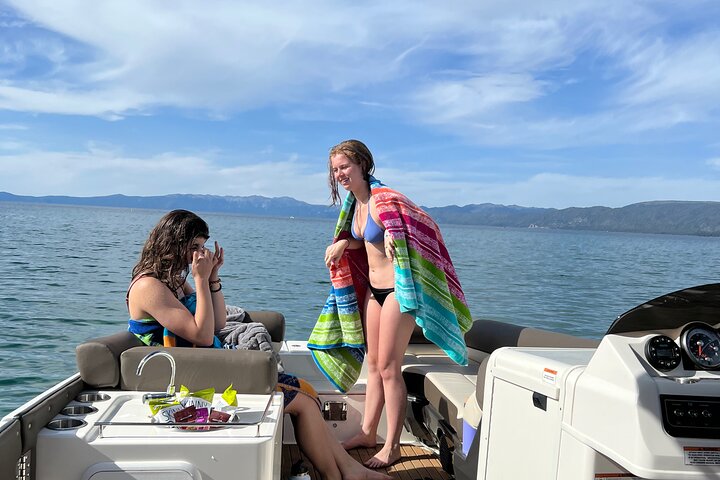Private boat tours of Lake Tahoe for up to six guests.