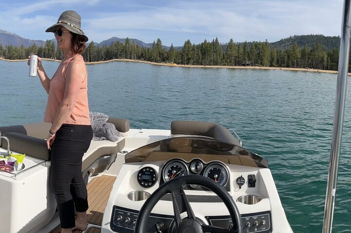 Private boat tours of Lake Tahoe for up to six guests.