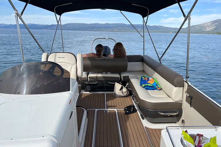 Private boat tours of Lake Tahoe for up to six guests.