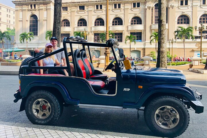 Ho Chi Minh City Private Half-Day Tour by U.S Army Jeep