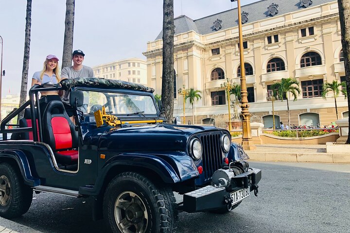 Ho Chi Minh City Private Half-Day Tour by U.S Army Jeep