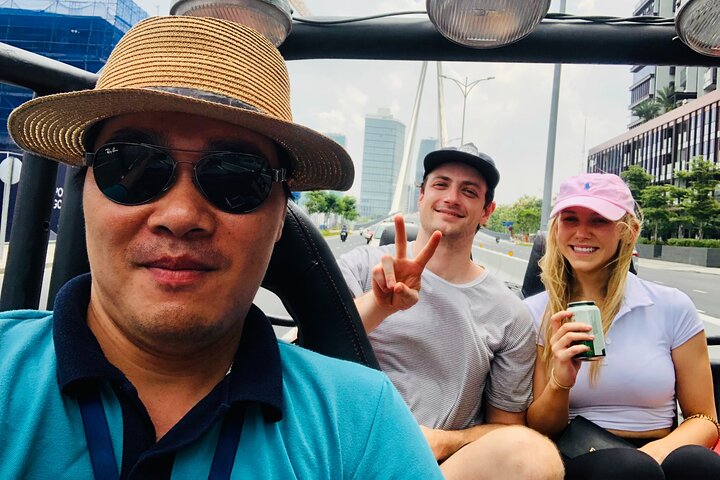 Ho Chi Minh City Private Half-Day Tour by U.S Army Jeep