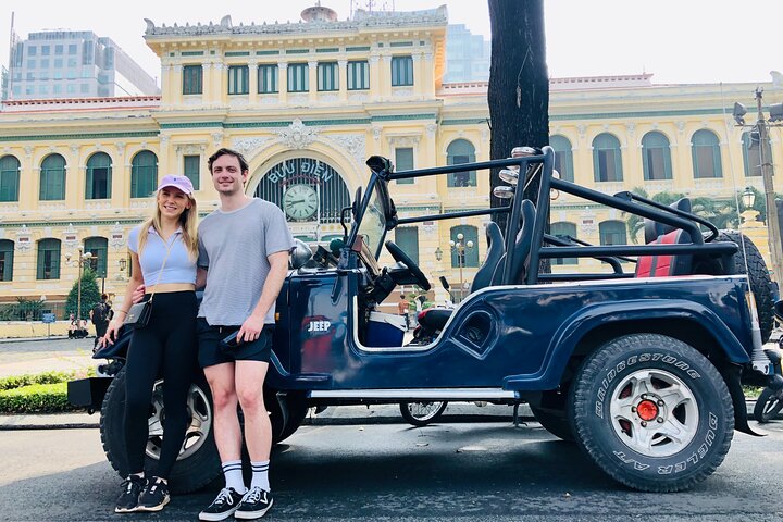Ho Chi Minh City Private Half-Day Tour by U.S Army Jeep