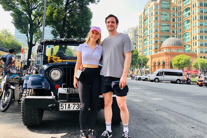 Ho Chi Minh City Private Half-Day Tour by U.S Army Jeep