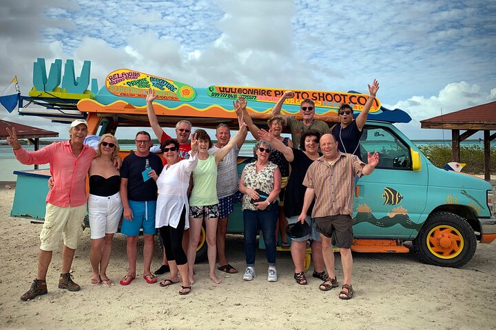 Luc’s Private Group Bonaire Open Bus Tour