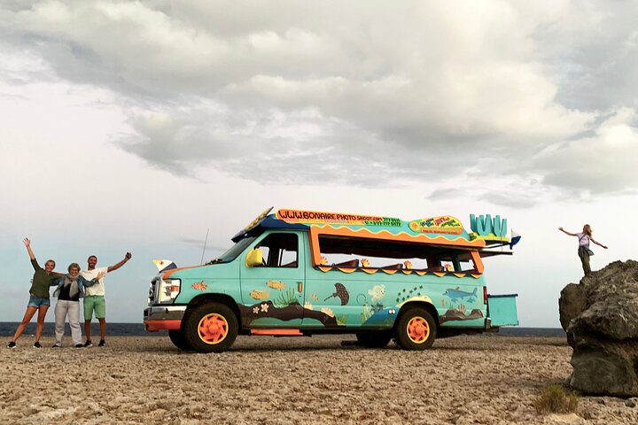 Luc’s Private Group Bonaire Open Bus Tour
