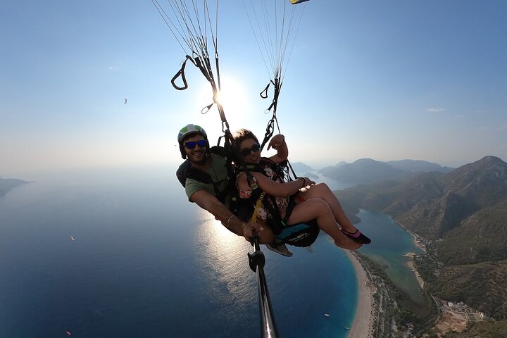 Paragliding In Fethiye Oludeniz, Turkey