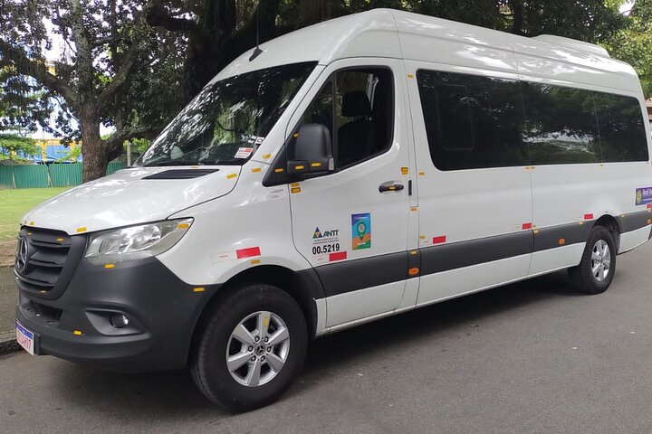 From Paraty: shared transfer to hotels in Rio de Janeiro