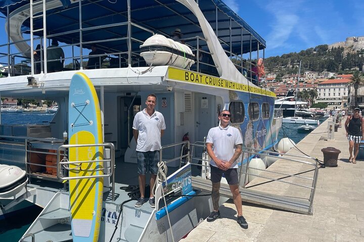 Hvar, Brač & Pakleni islands cruise with lunch & drinks from Split & Trogir