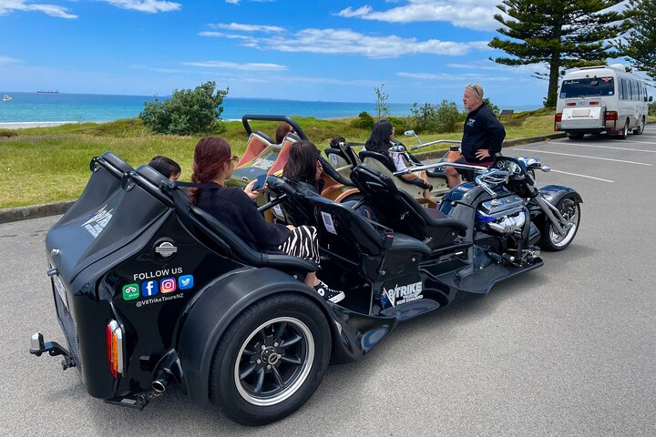 TAURANGA SHORE EXCURSION: Epic 25 min V8 Trike Tour (Tauranga)