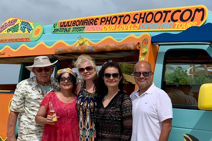 Luc’s Private Group Bonaire Open Bus Tour