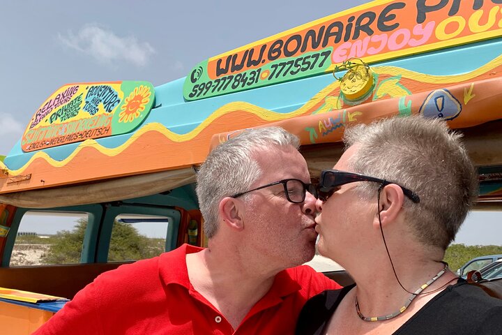 Luc’s Private Group Bonaire Open Bus Tour