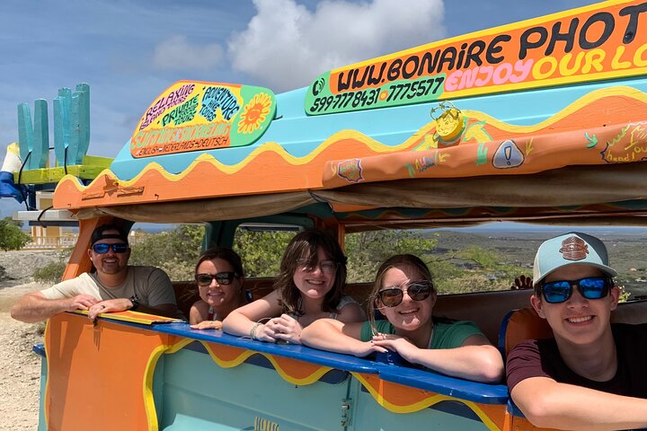 Luc’s Private Group Bonaire Open Bus Tour