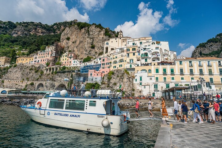 Day Tour to Positano, Amalfi & Ravello from Sorrento