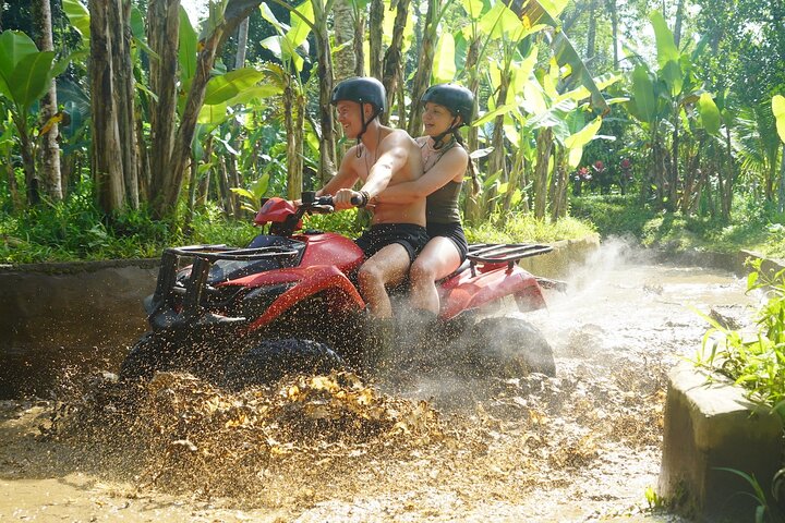 Ubud ATV Quad Bike Adventure with Gorilla Cave and Lunch