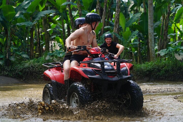 Ubud ATV Quad Bike Adventure with Gorilla Cave and Lunch