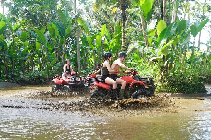 Ubud ATV Quad Bike Adventure with Gorilla Cave and Lunch