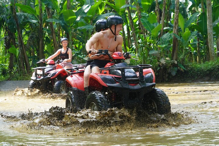 Ubud ATV Quad Bike Adventure with Gorilla Cave and Lunch