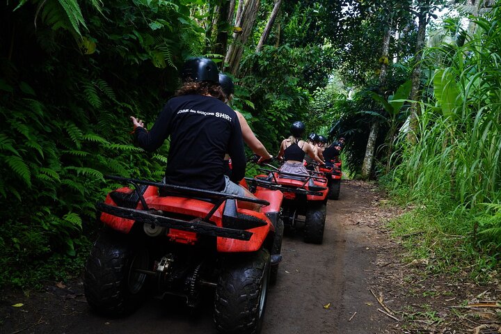 Ubud ATV Quad Bike Adventure with Gorilla Cave and Lunch