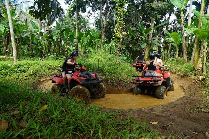 Ubud ATV Quad Bike Adventure with Gorilla Cave and Lunch