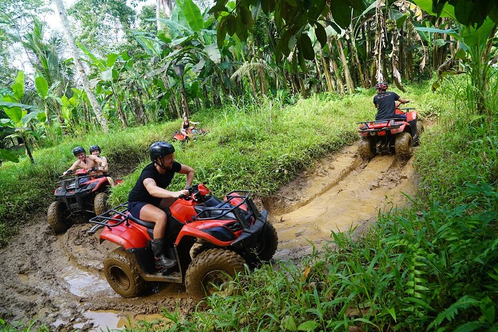 Ubud ATV Quad Bike Adventure with Gorilla Cave and Lunch