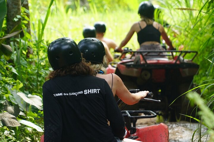 Ubud ATV Quad Bike Adventure with Gorilla Cave and Lunch