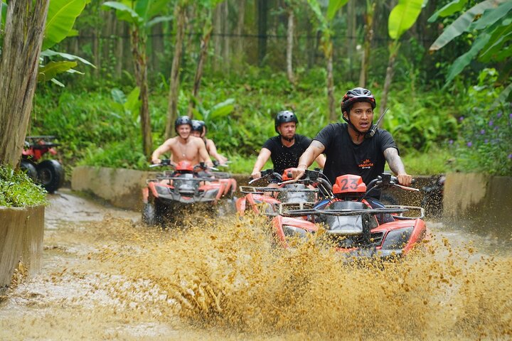 Ubud ATV Quad Bike Adventure with Gorilla Cave and Lunch