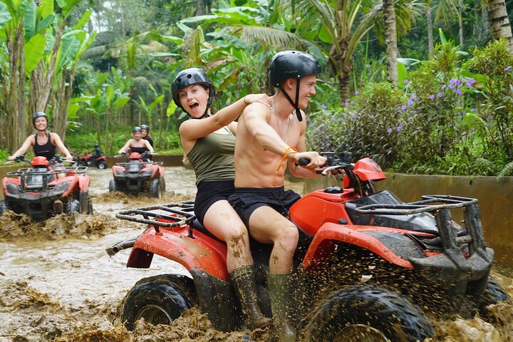 Ubud ATV Quad Bike Adventure with Gorilla Cave and Lunch