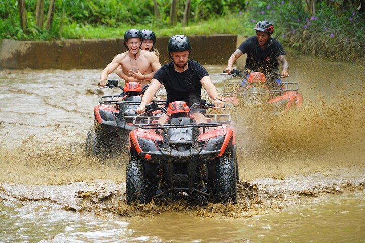 Ubud ATV Quad Bike Adventure with Gorilla Cave and Lunch